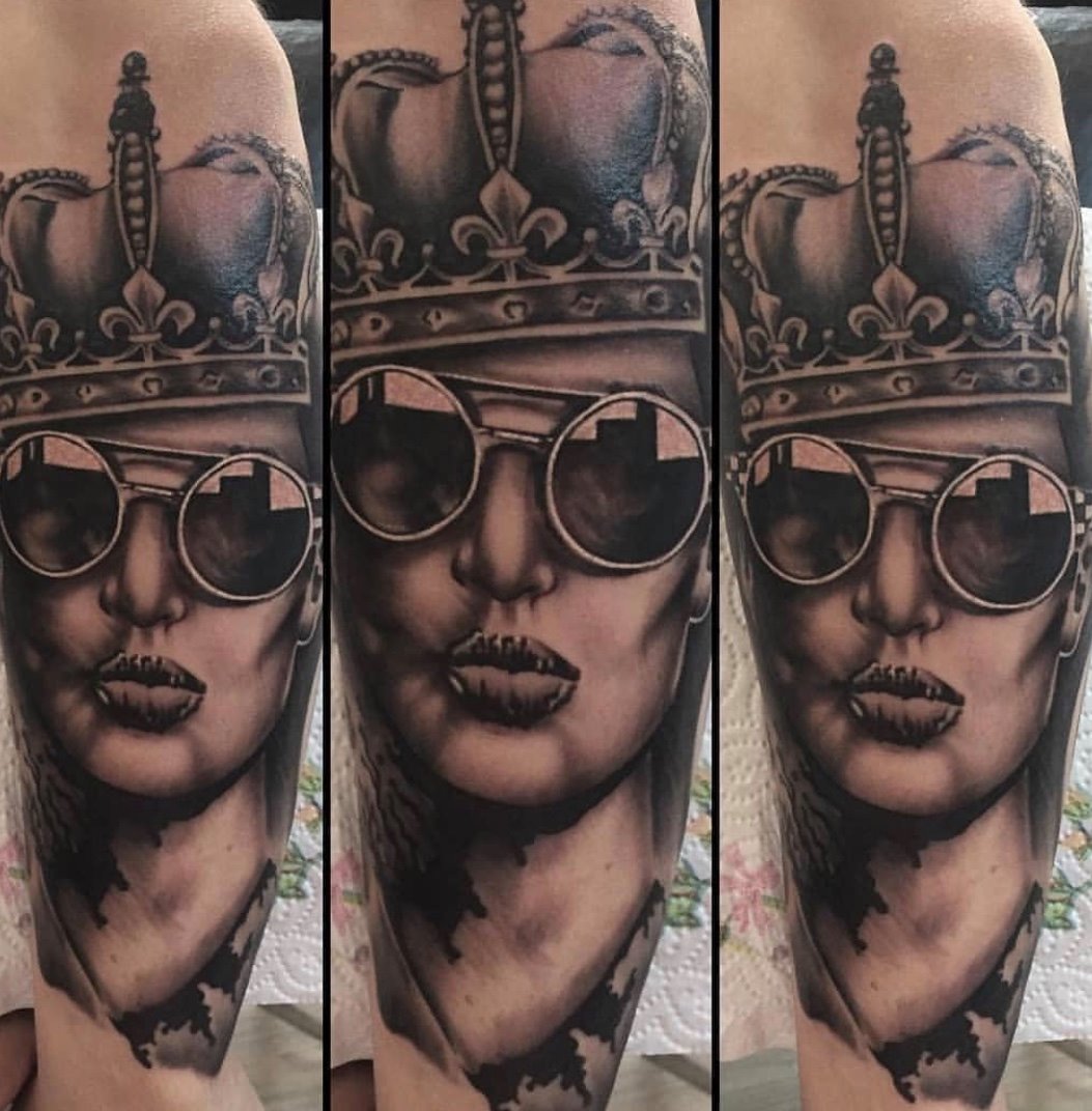 Tattoo King of cool